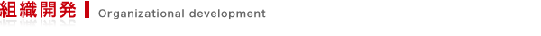 組織開発 Organizational development