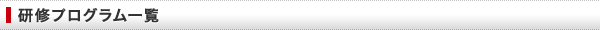 研修プログラム